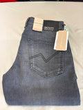 Jean Tom Tailor PIERS Slim Stretch Homme Gris 31/34 Neuf avec Étiquettes