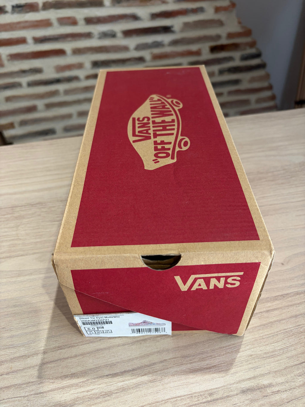 Vans Era Heart Tie Dye Multi/White Femme - Taille 36 EU - Neuves avec boîte