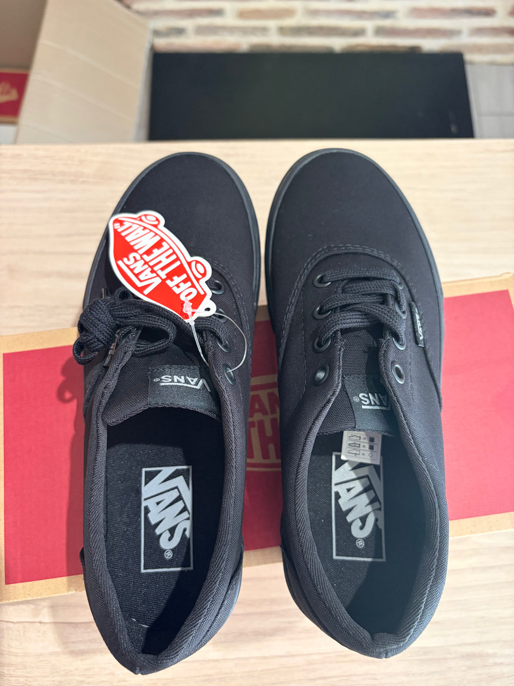 Vans Doheny Canvas Black/Black Femme – Neuves avec boîte – Taille 36,5
