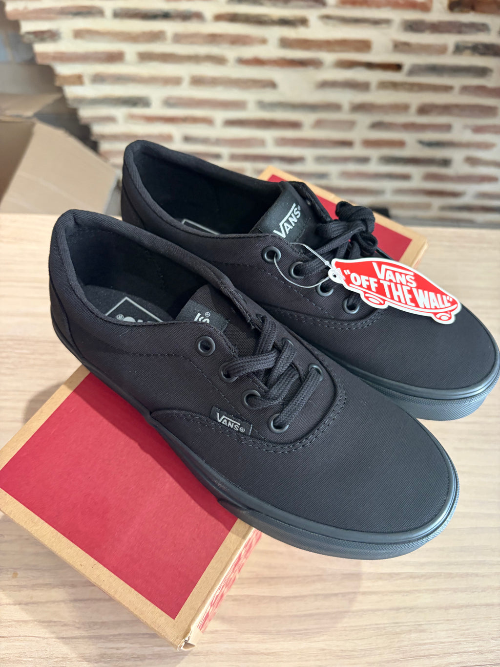 Vans Doheny Canvas Black/Black Femme – Neuves avec boîte – Taille 36,5
