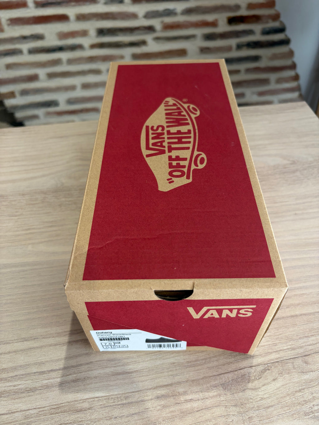 Vans Doheny Canvas Black/Black Femme – Neuves avec boîte – Taille 37