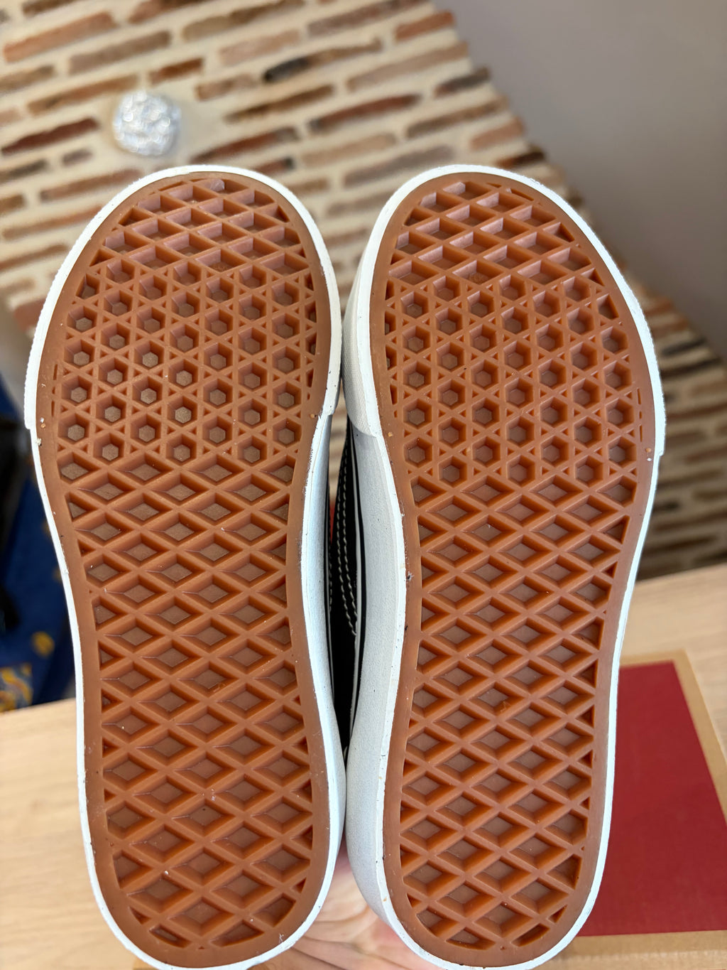 Vans Old Skool Platform Enfant Noir Blanc - Pointure 33