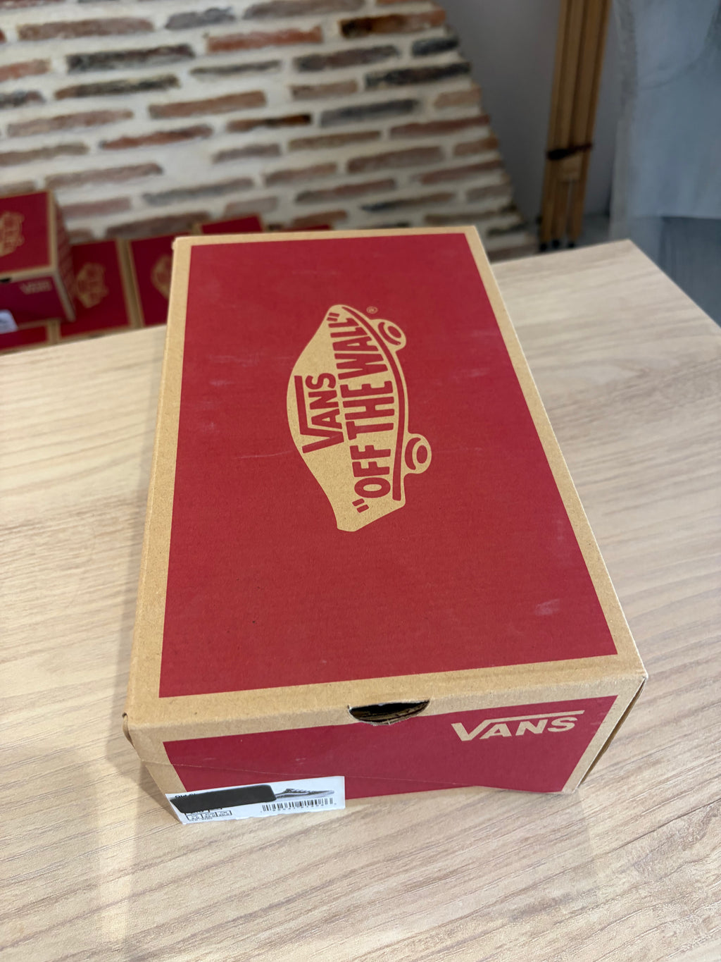 Vans Old Skool Platform Enfant Noir Blanc - Pointure 33