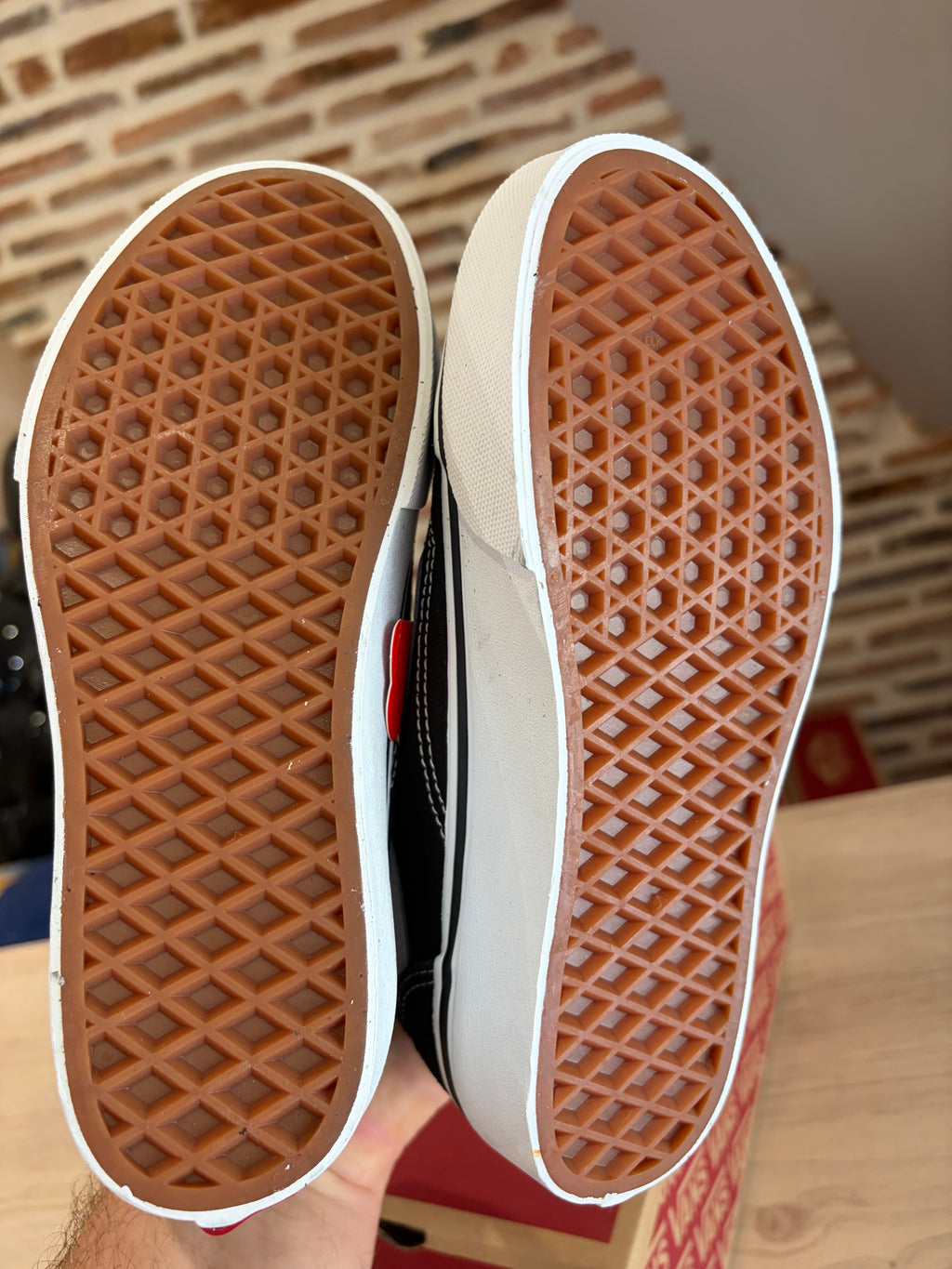 Vans Old Skool Platform Enfant Noir Blanc - Pointure 34