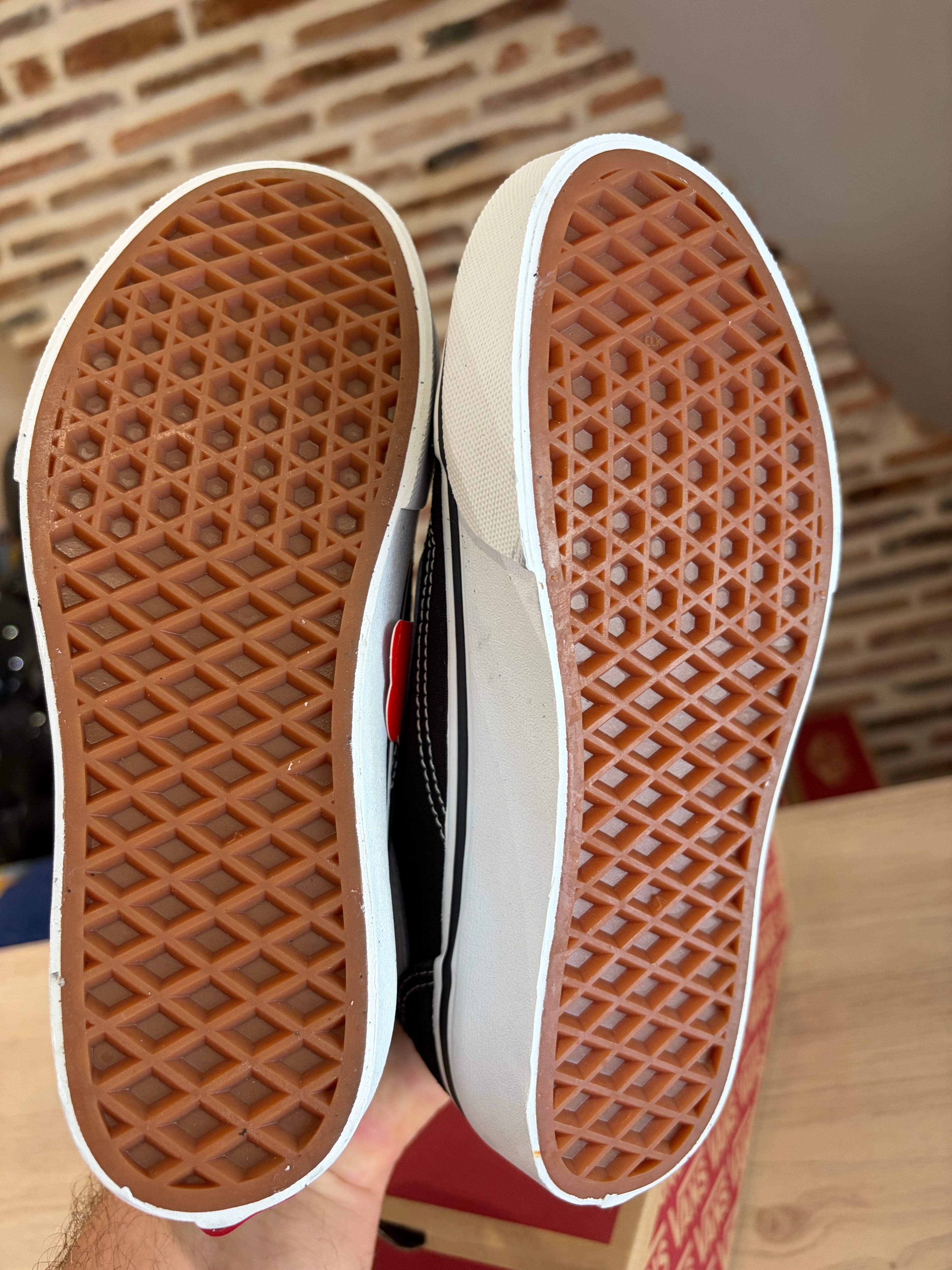 Vans Old Skool Platform Enfant Noir Blanc - Pointure 34