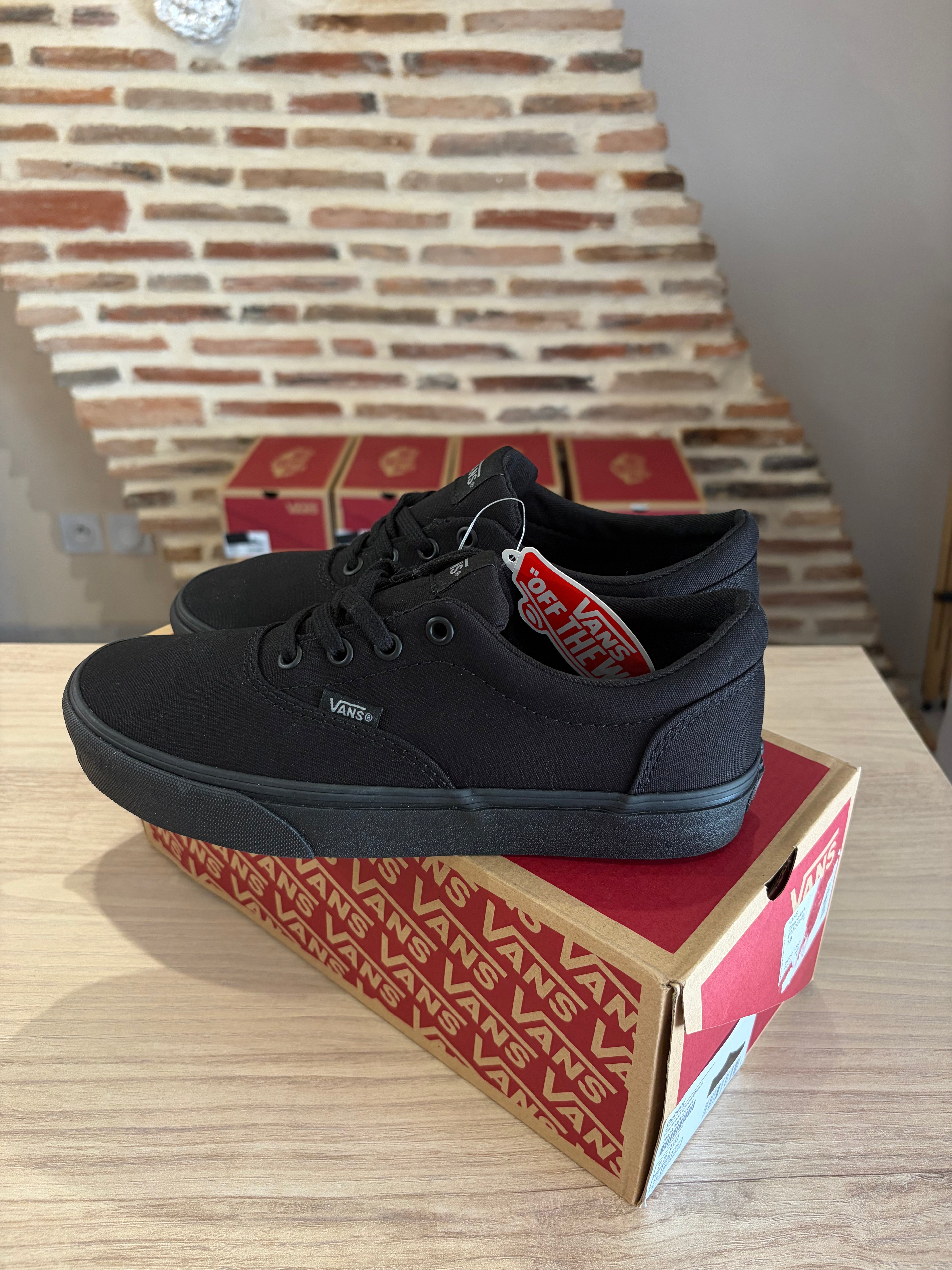 Vans Doheny Canvas Black Black - Pointure 38