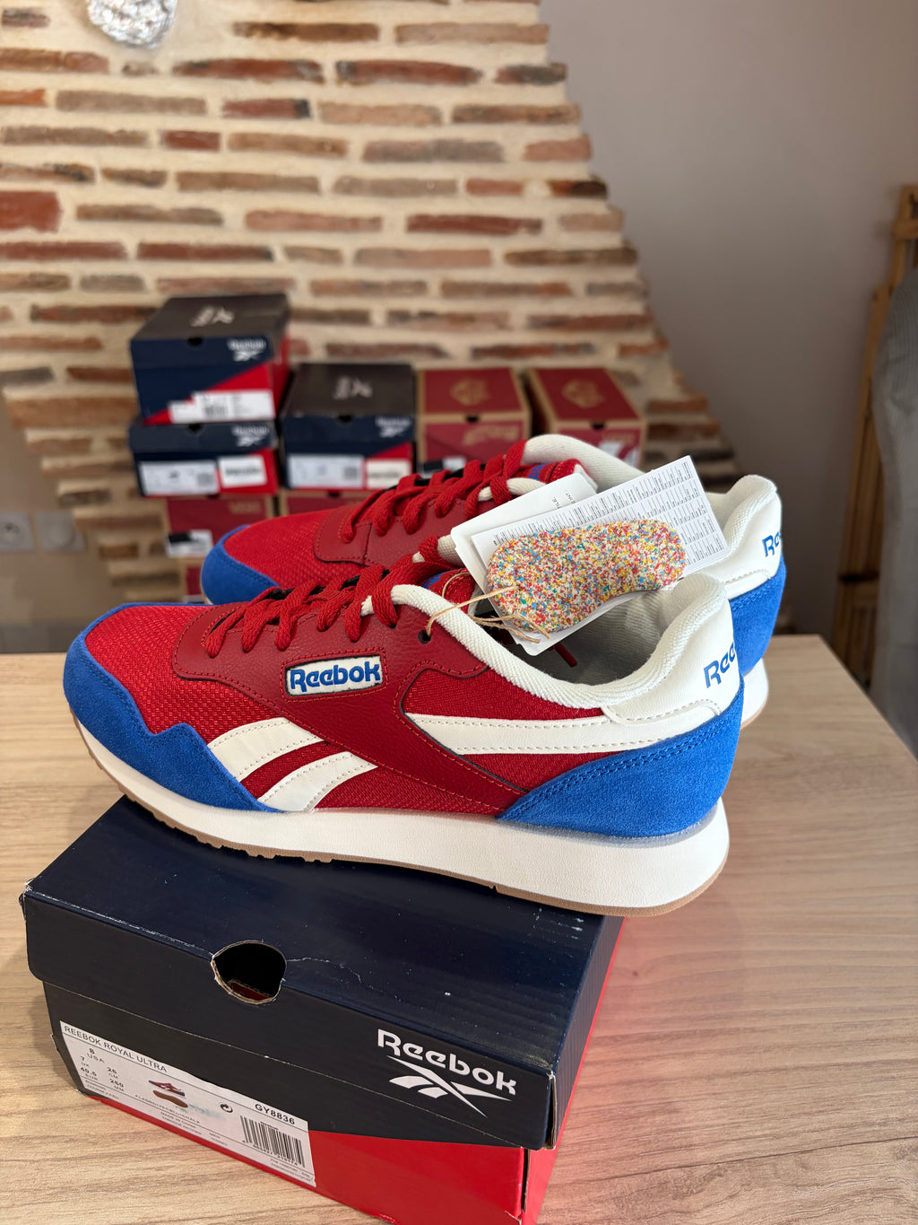 Reebok Royal Ultra Rouge Bleu Blanc - GY8836 - Pointure 40,5