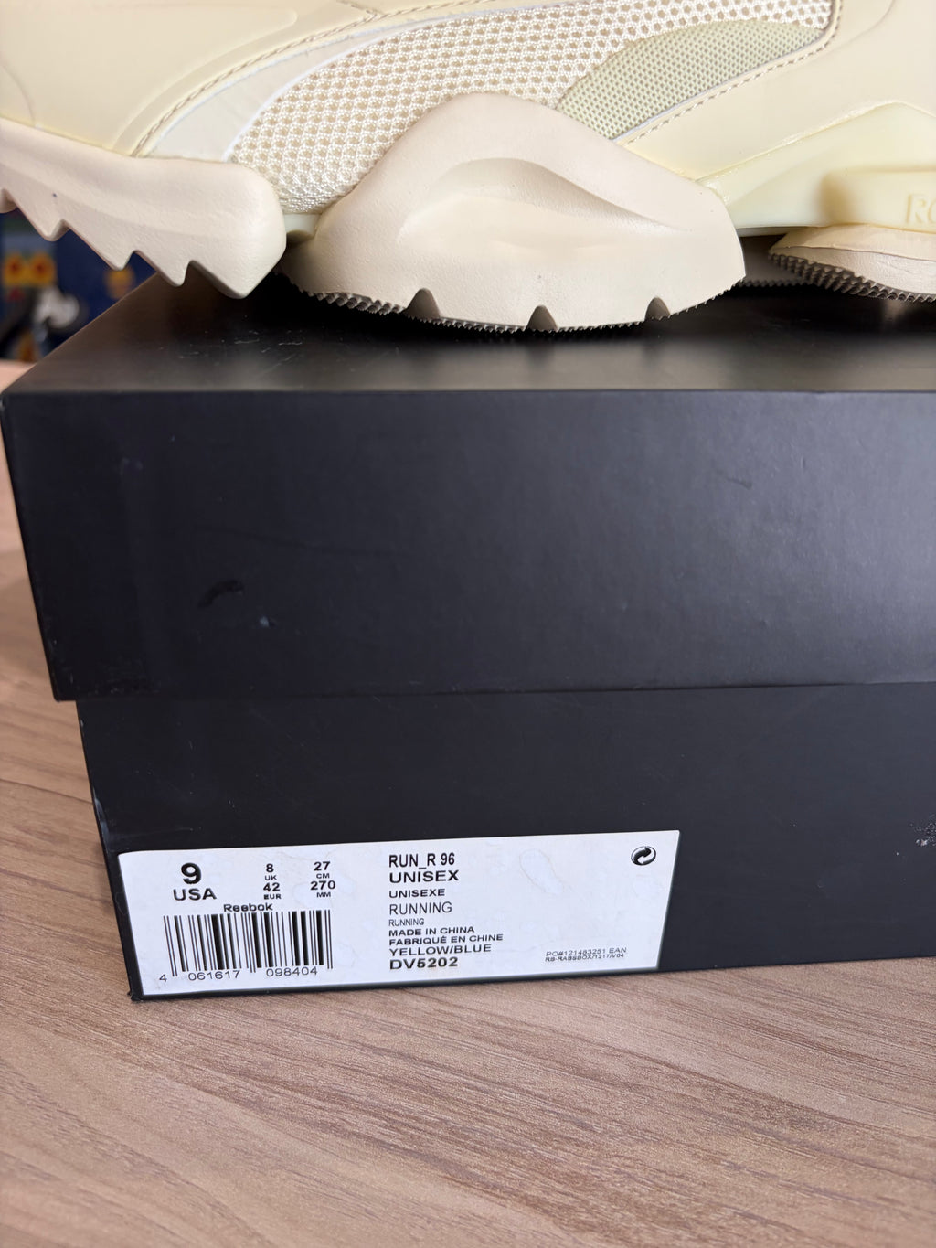 Reebok Run 96 Beige Crème - DV6822 - Pointure 42