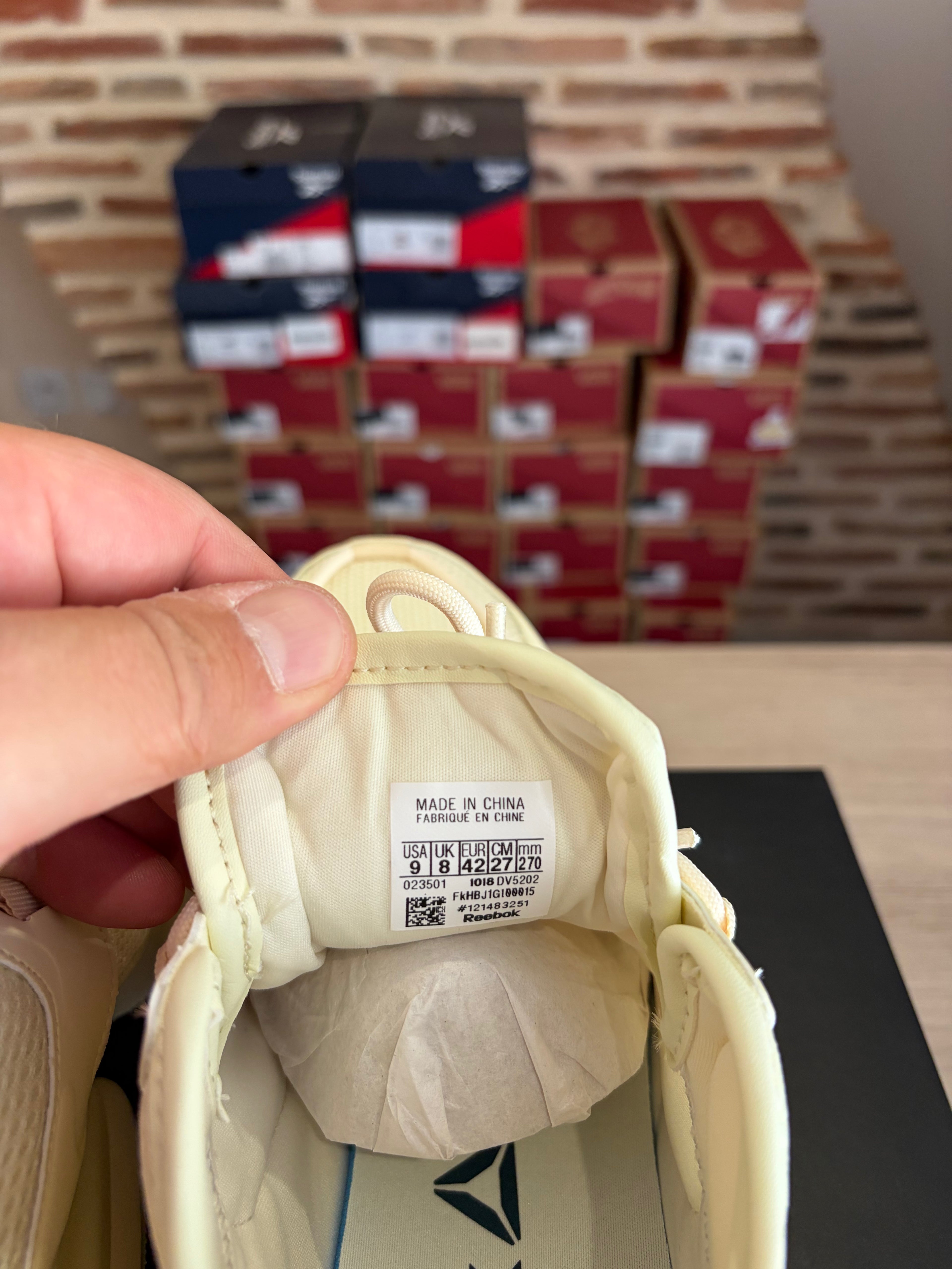 Reebok Run 96 Beige Crème - DV6822 - Pointure 42