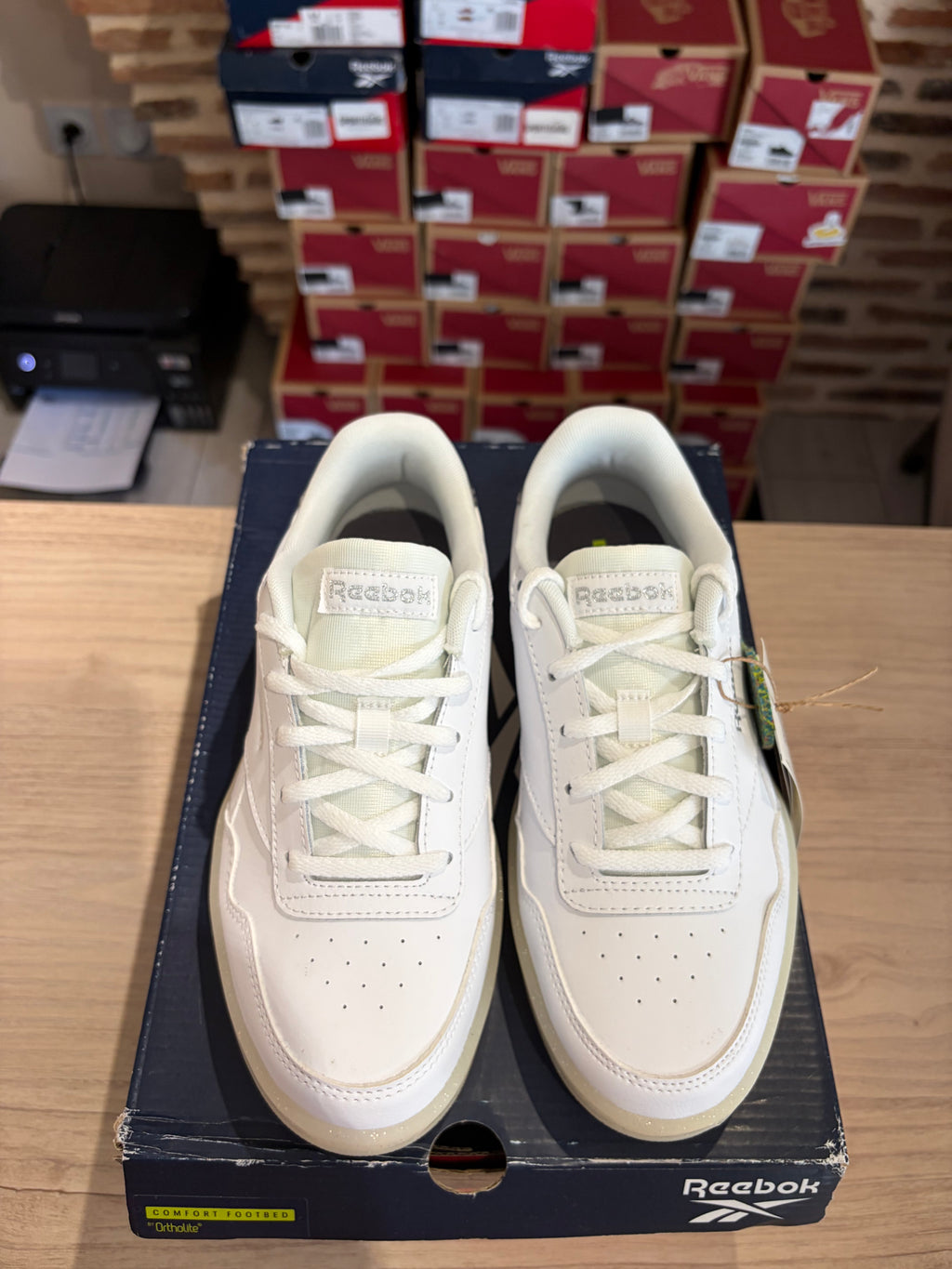 Reebok Royal Techque T CE Femme Blanche Taille 38