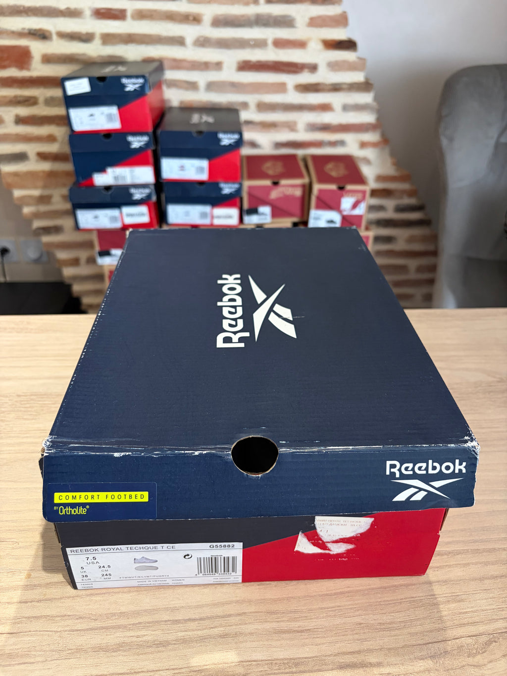 Reebok Royal Techque T CE Femme Blanche Taille 38