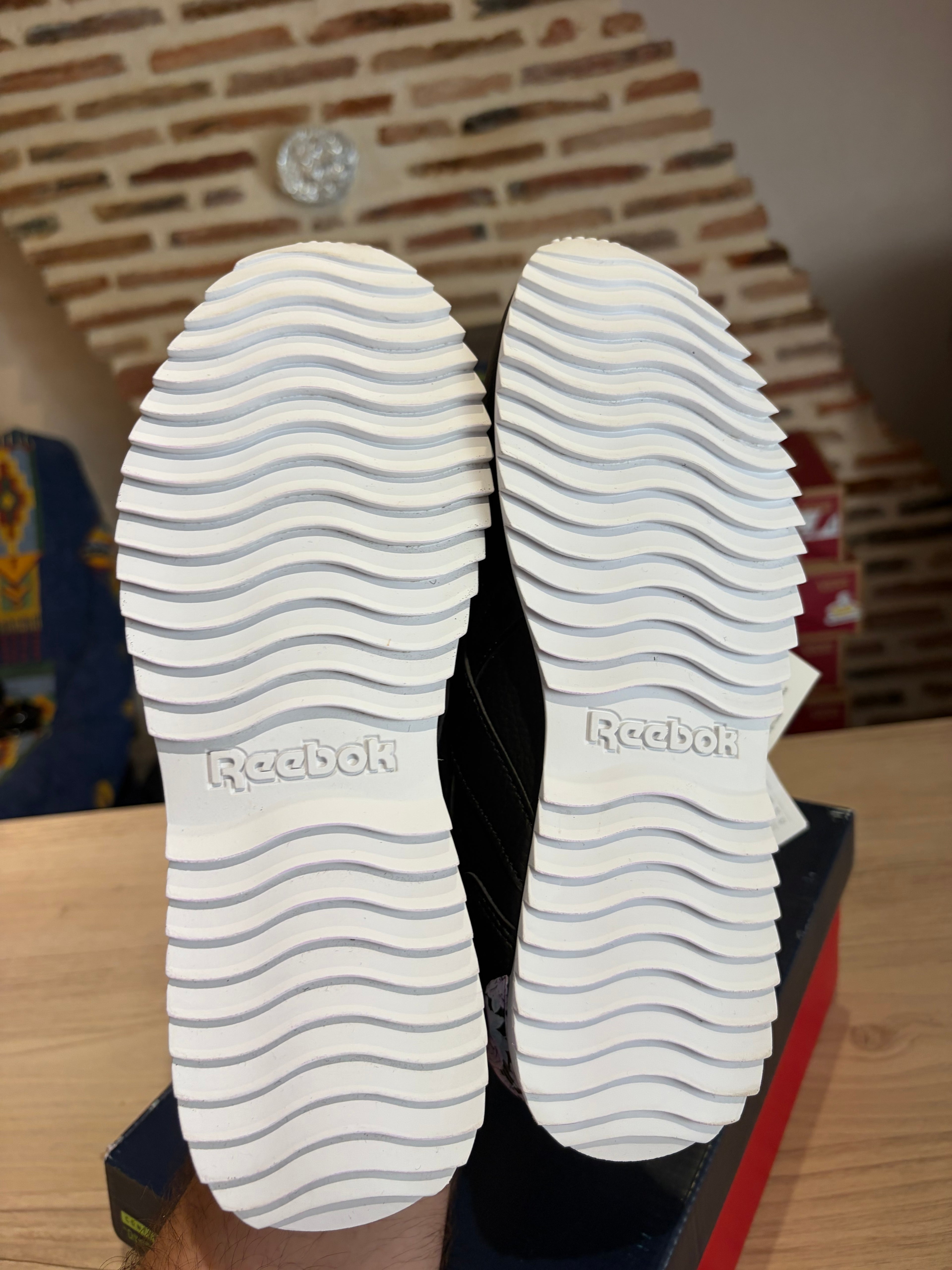 Reebok Royal Glide Ripple Femme Noir Floral Taille 37.5