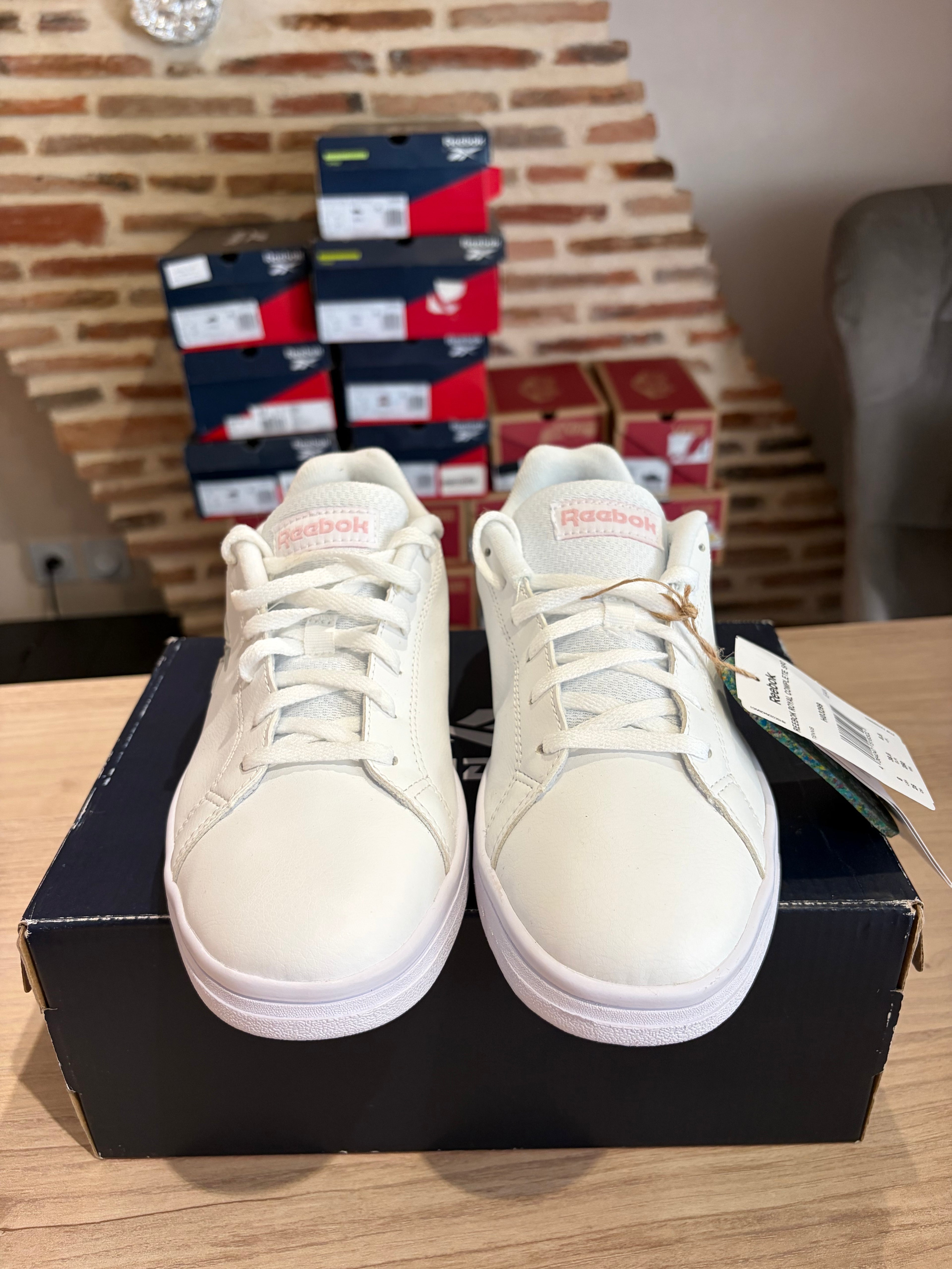 Reebok Royal Complete Sport Femme Blanc Irisé Taille 38.5