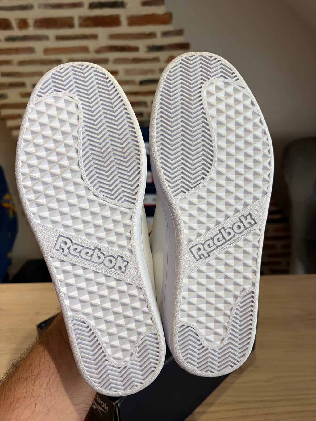 Reebok Royal Complete Sport Femme Blanc Irisé Taille 38.5