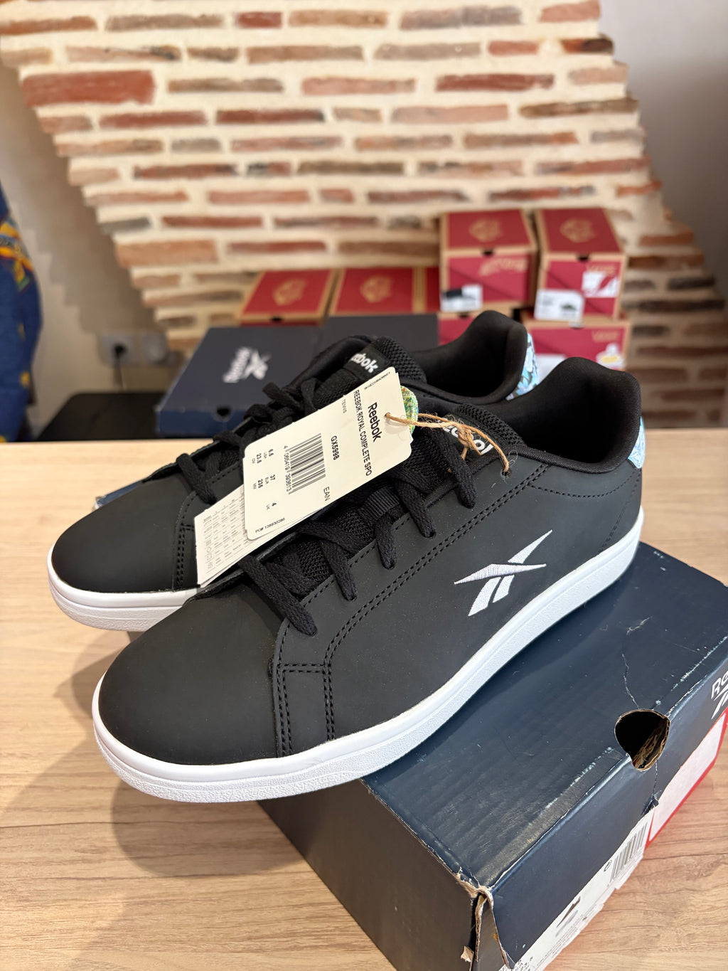 Reebok Royal Complete SPO Femme Noires – Pointure 37 – Neuves avec boîte