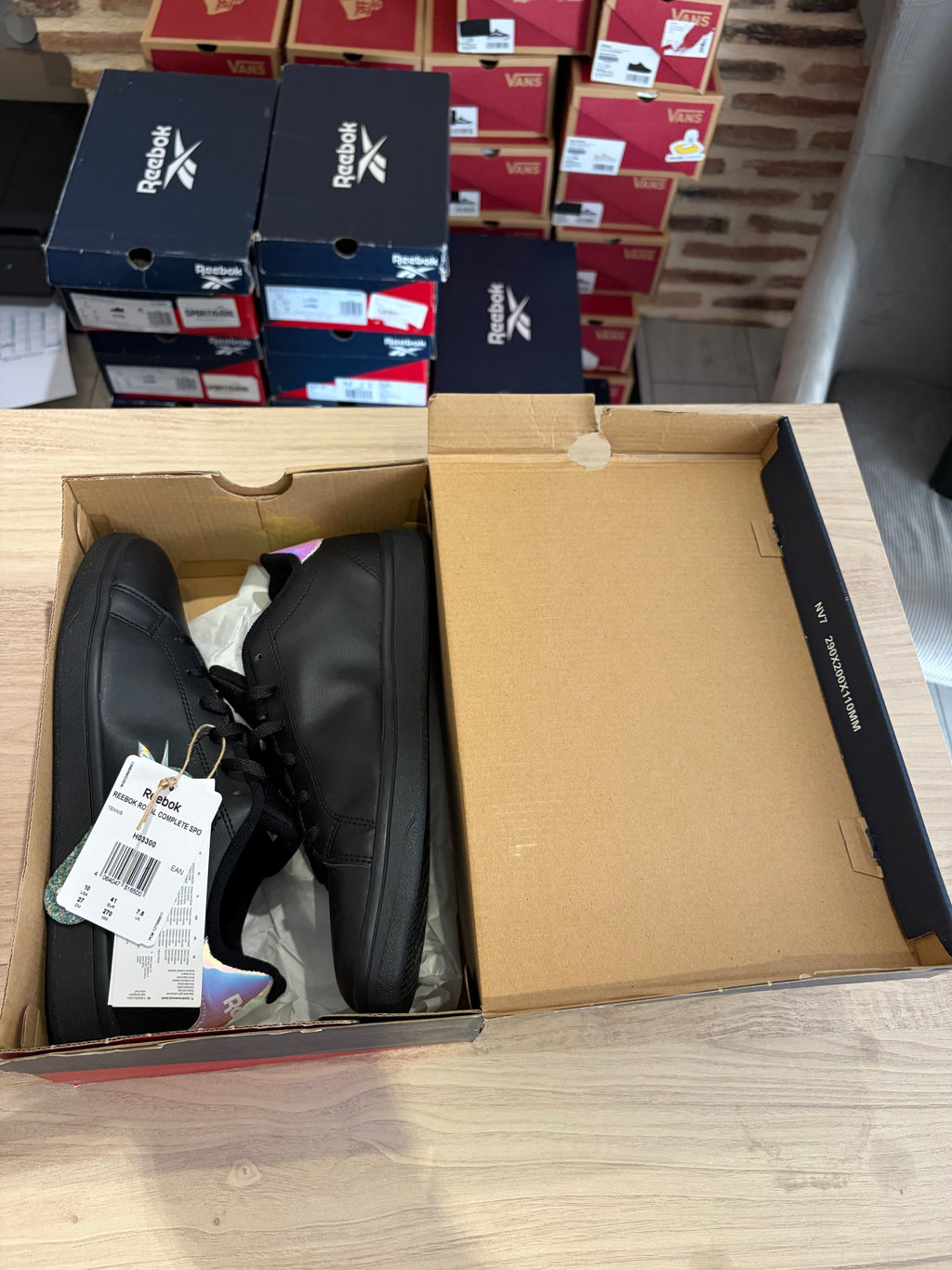 Reebok Royal Complete SPO Noires – Pointure 41 – Neuves avec boîte