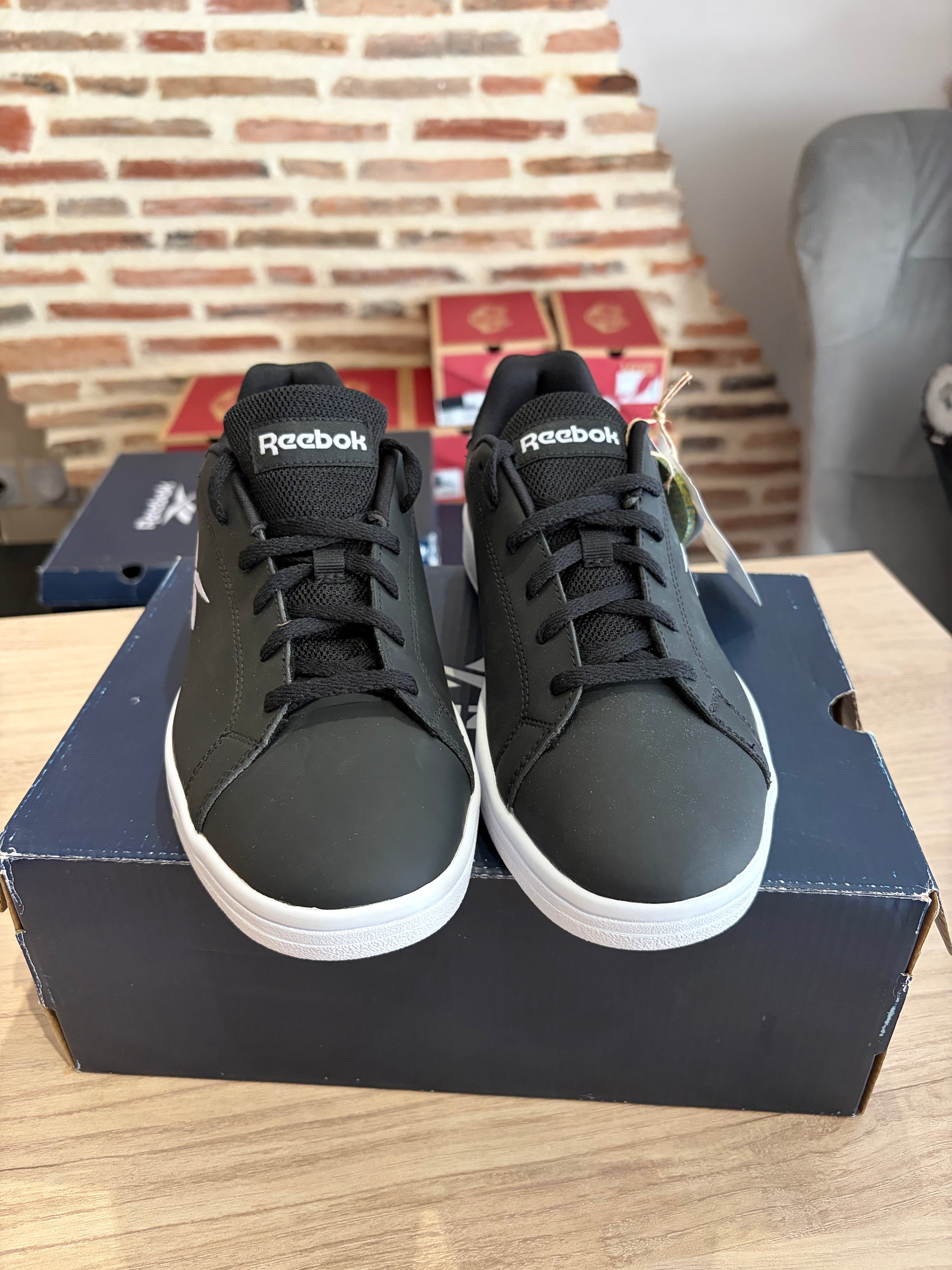 Reebok Royal Complete SPO Femme Noires – Pointure 38,5 – Neuves avec boîte