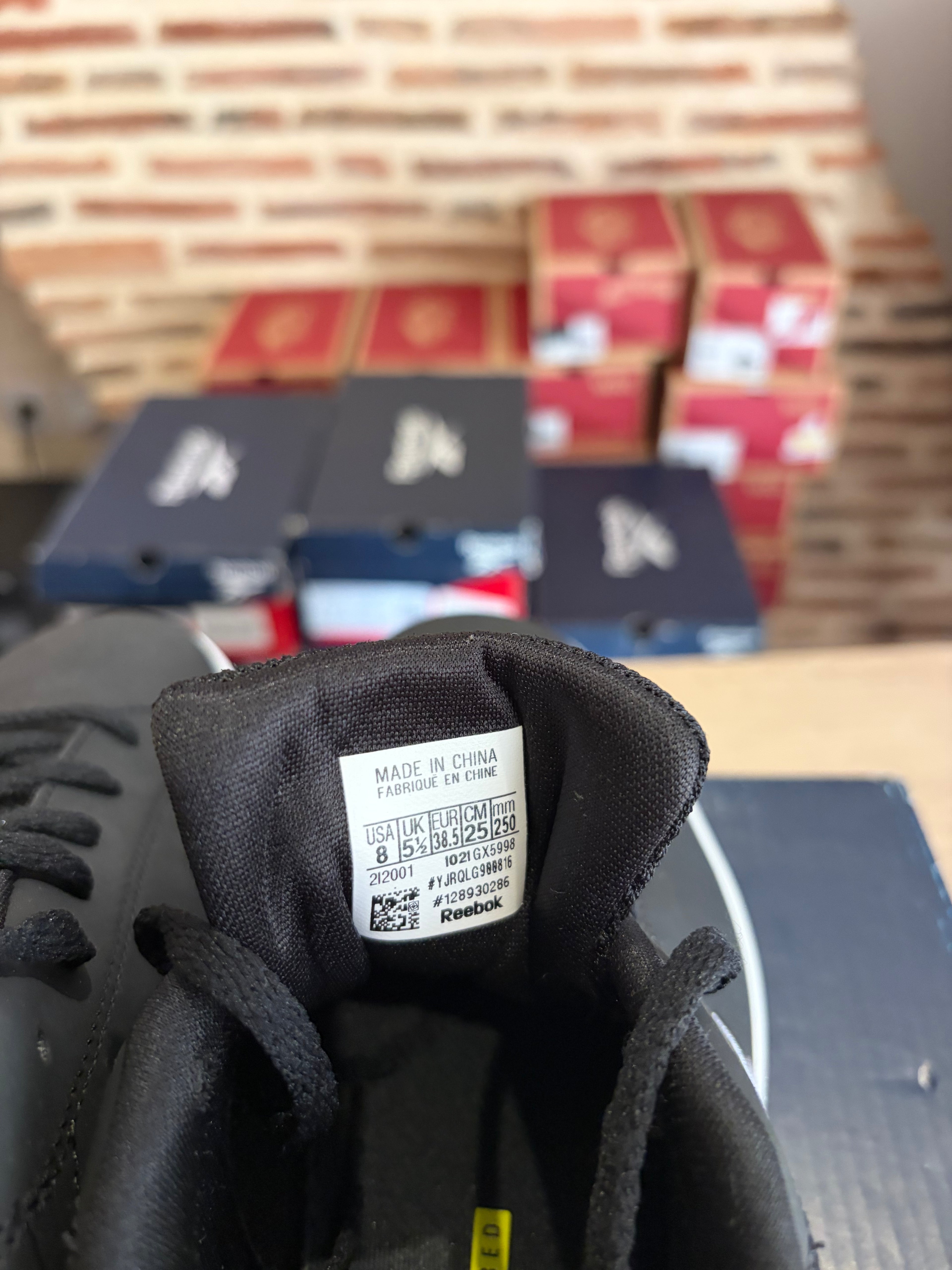 Reebok Royal Complete SPO Femme Noires – Pointure 38,5 – Neuves avec boîte