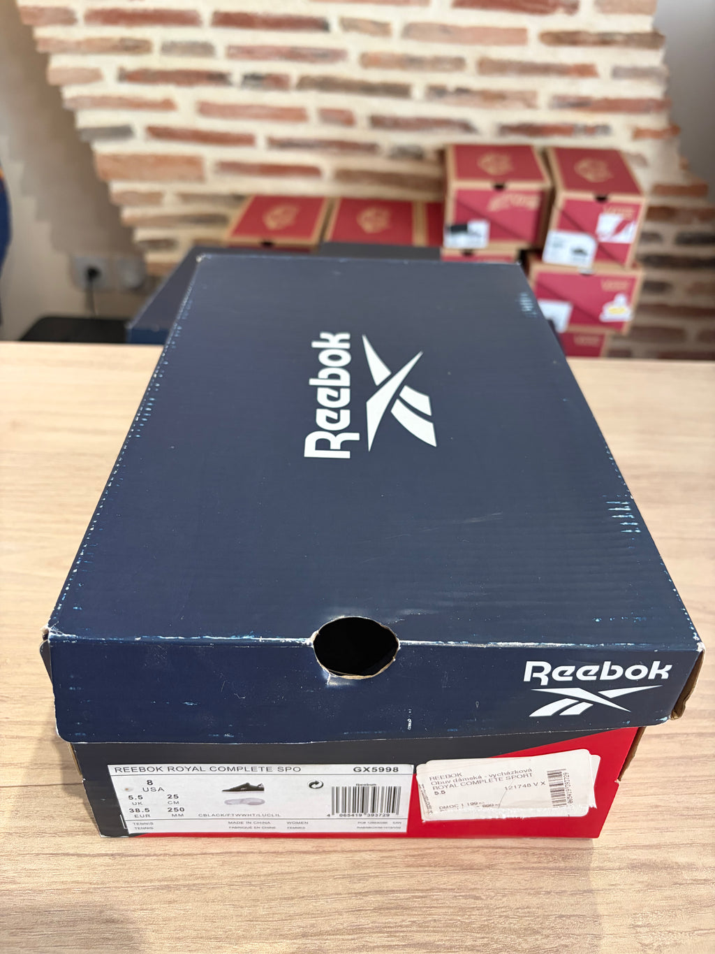 Reebok Royal Complete SPO Femme Noires – Pointure 38,5 – Neuves avec boîte