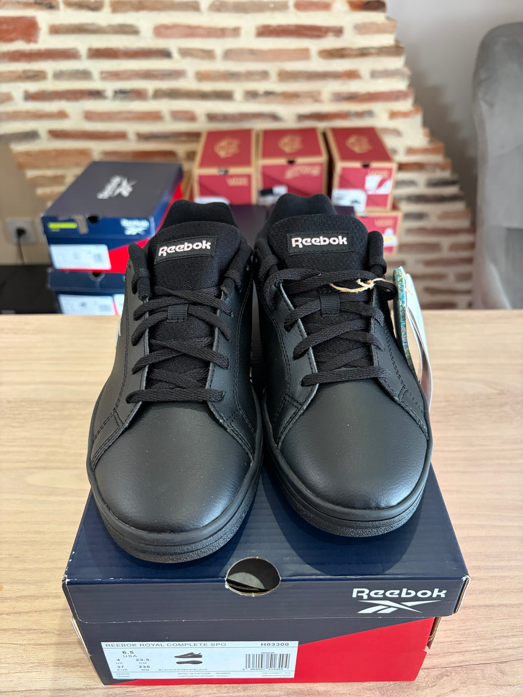 Reebok Royal Complete Sport H03300 Femme Noires - Baskets Lifestyle Neuves - 37