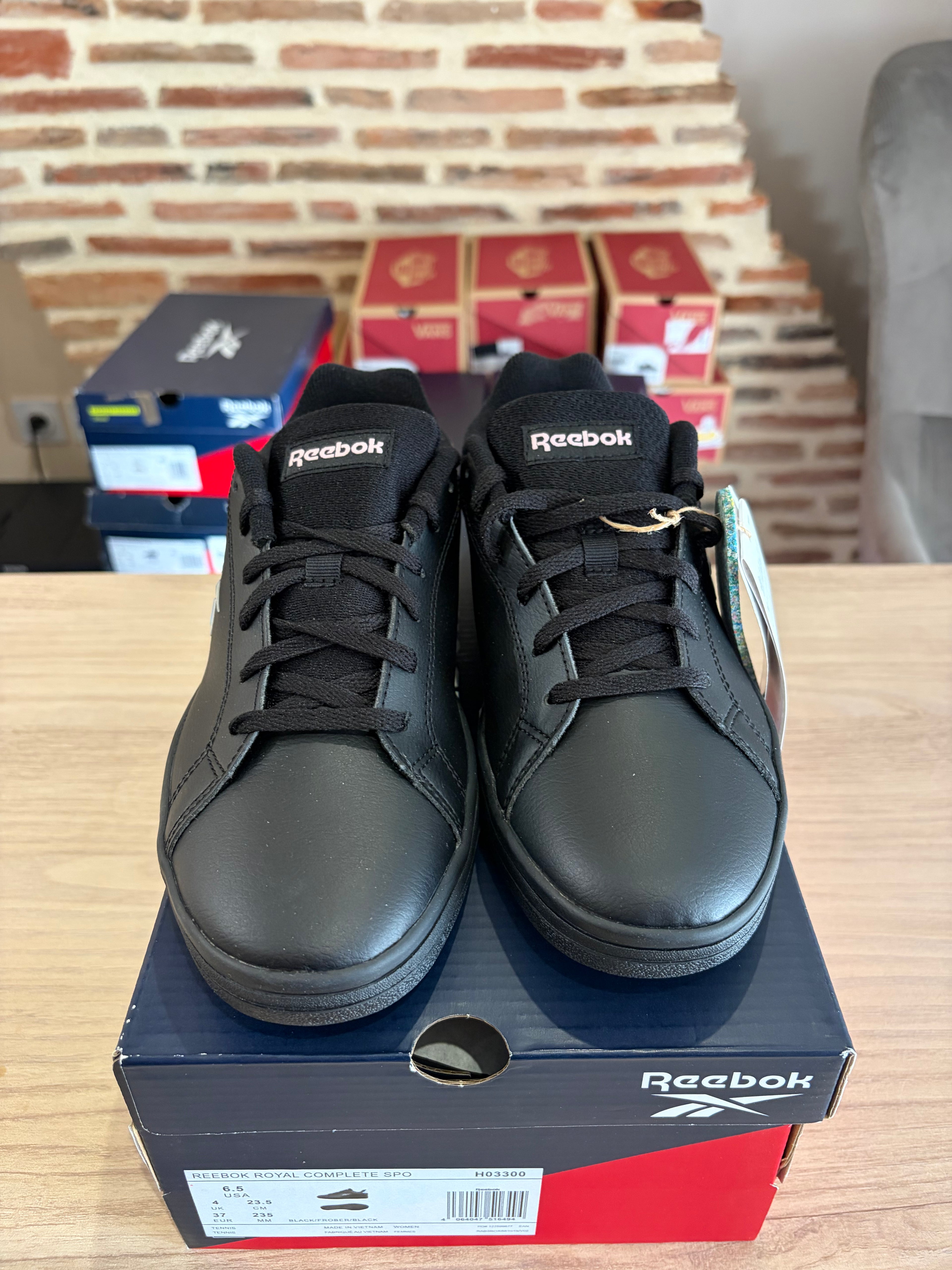Reebok Royal Complete Sport H03300 Femme Noires - Baskets Lifestyle Neuves - 37