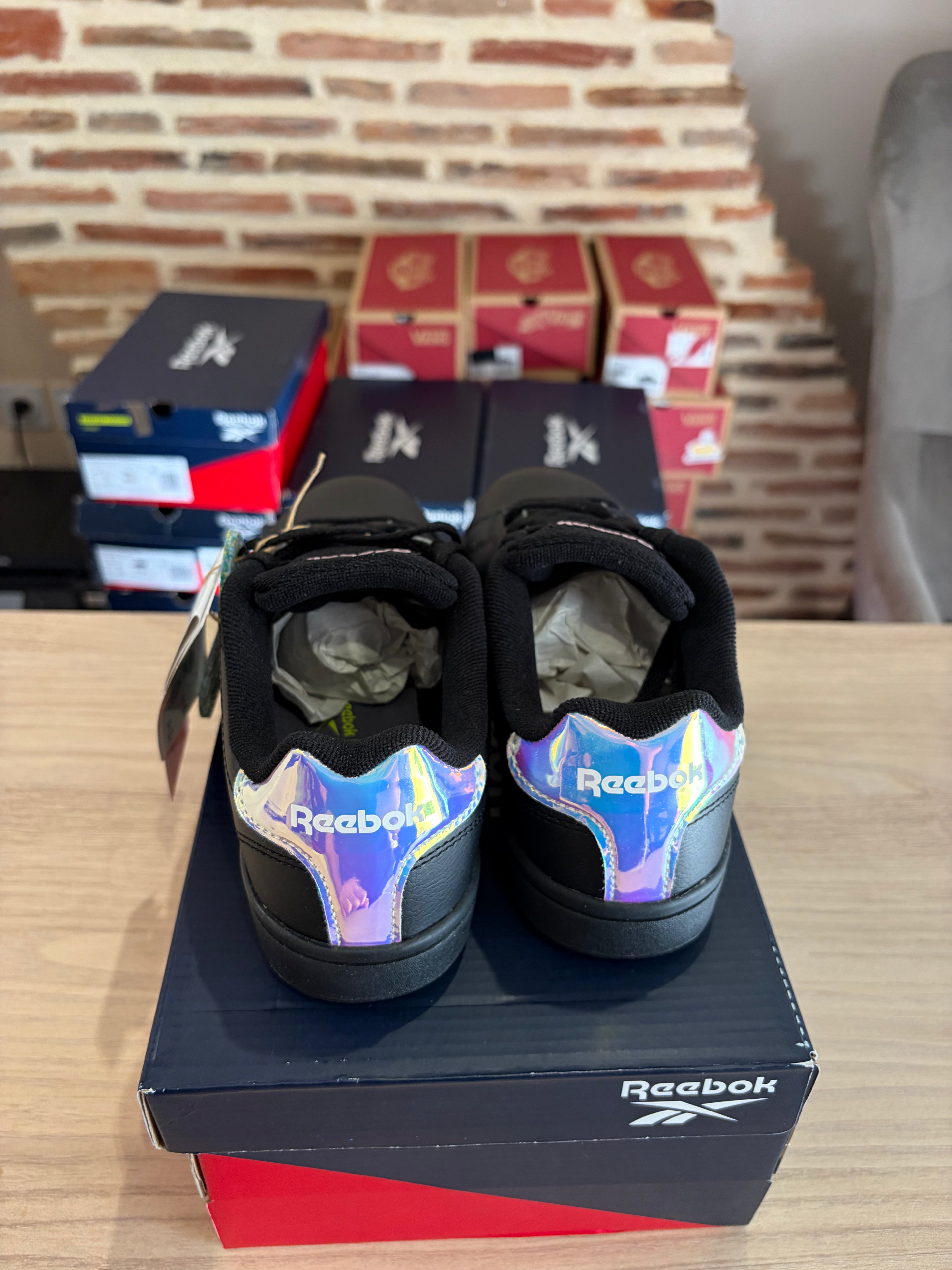 Reebok Royal Complete Sport H03300 Femme Noires - Baskets Lifestyle Neuves - 37