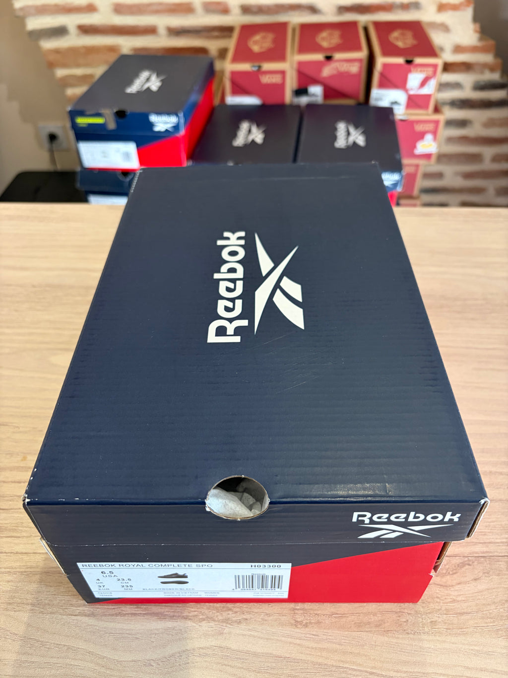 Reebok Royal Complete Sport H03300 Femme Noires - Baskets Lifestyle Neuves - 37