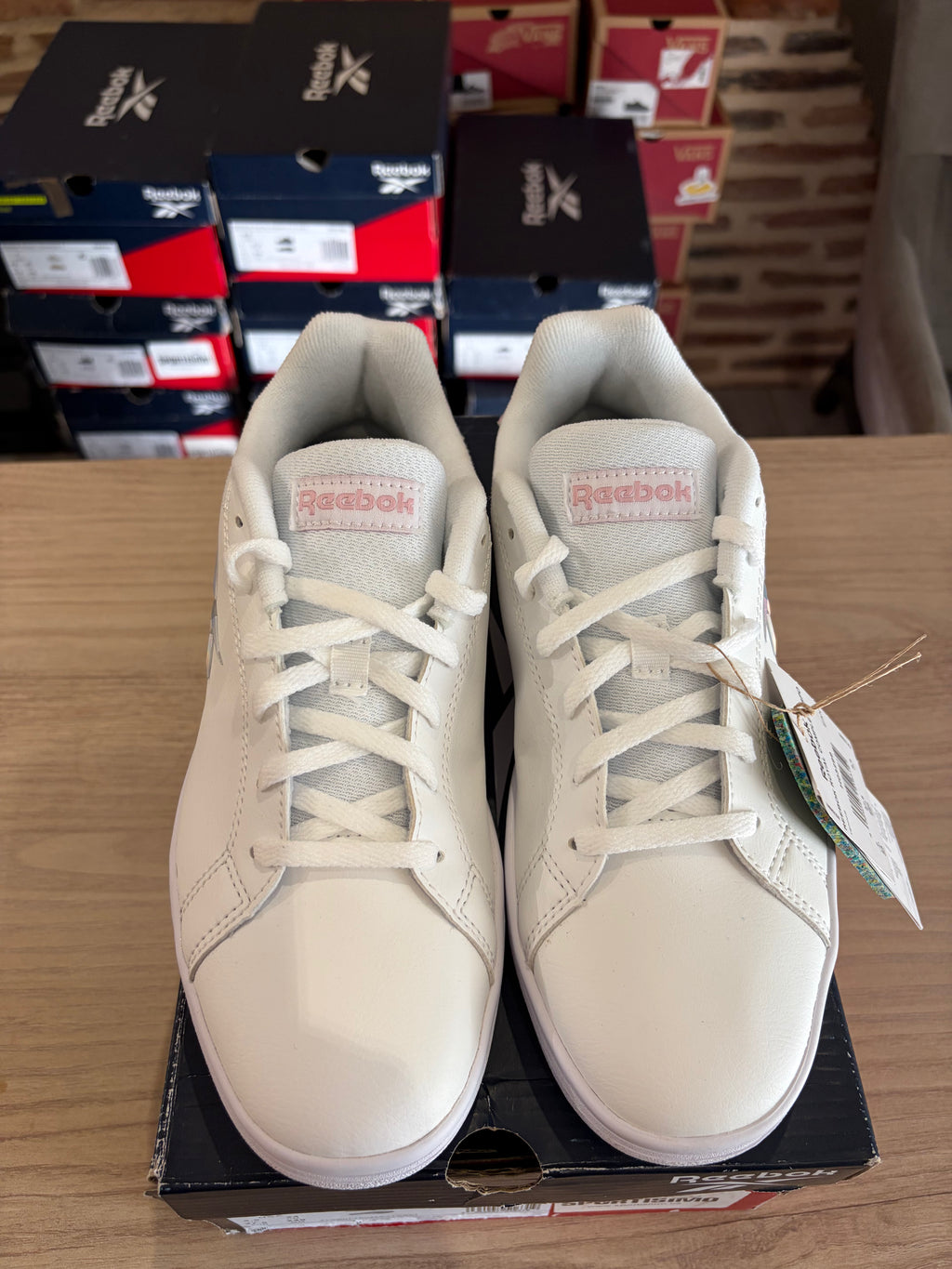 Reebok Royal Complete Sport H03399 Femme Blanches - Baskets Lifestyle Neuves - 37,5