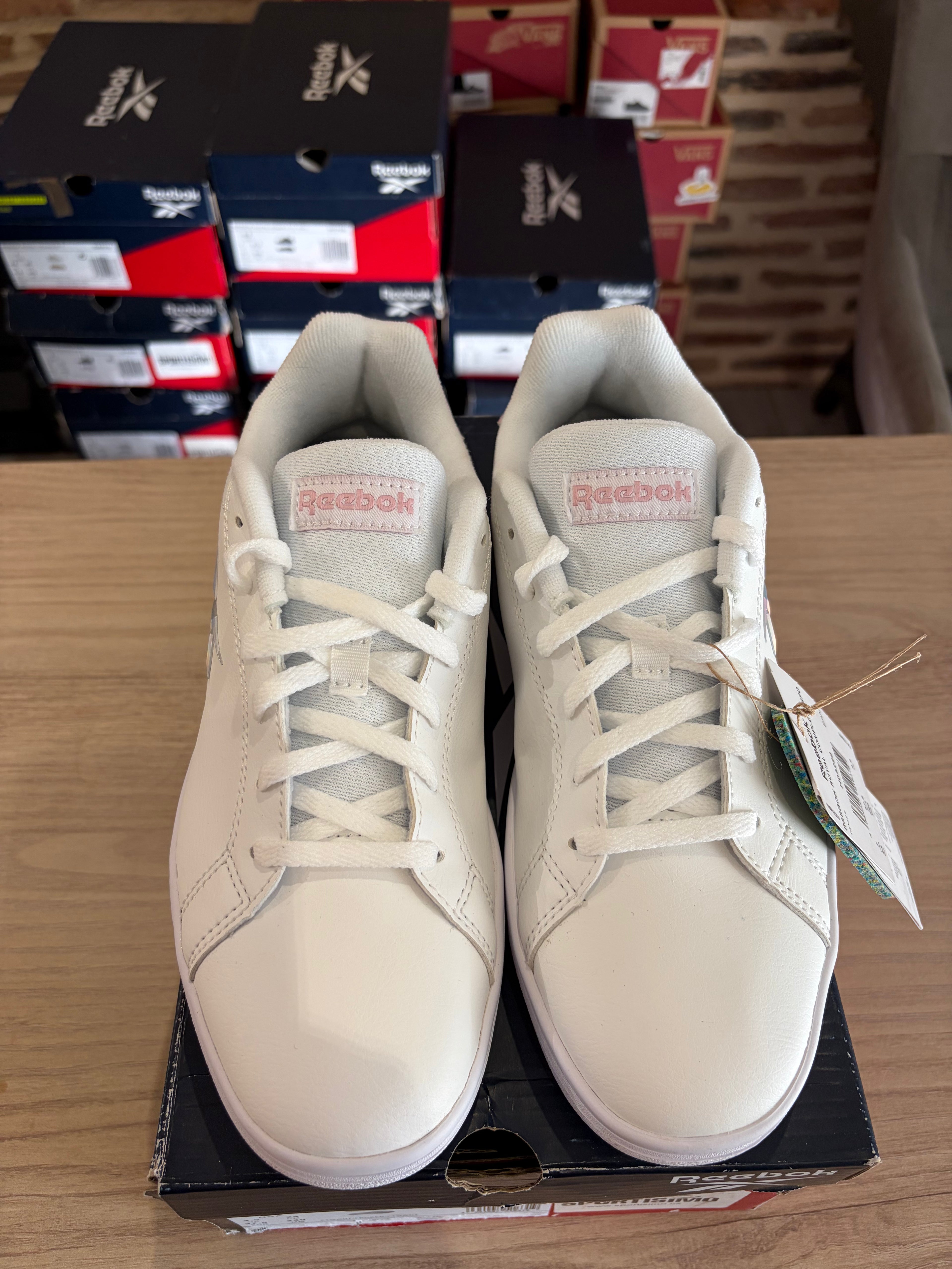 Reebok Royal Complete Sport H03399 Femme Blanches - Baskets Lifestyle Neuves - 37,5