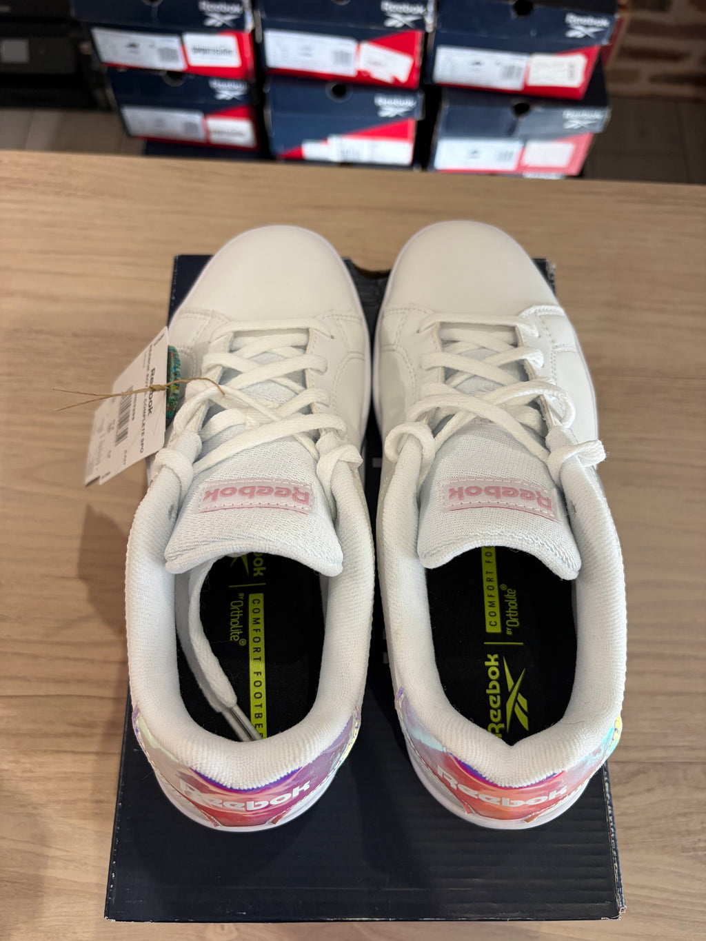 Reebok Royal Complete Sport H03399 Femme Blanches - Baskets Lifestyle Neuves - 37,5