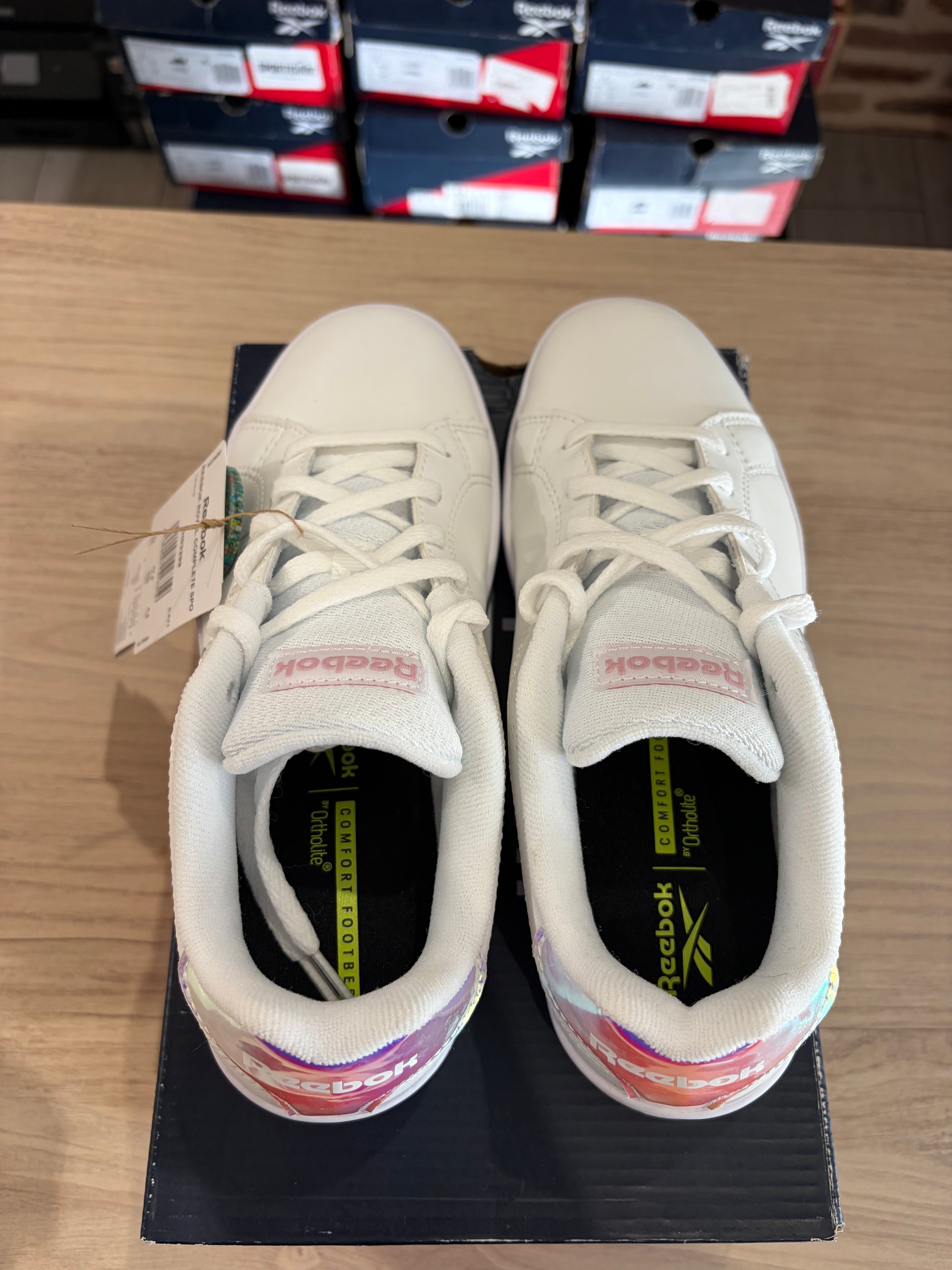 Reebok Royal Complete Sport H03399 Femme Blanches - Baskets Lifestyle Neuves - 37,5