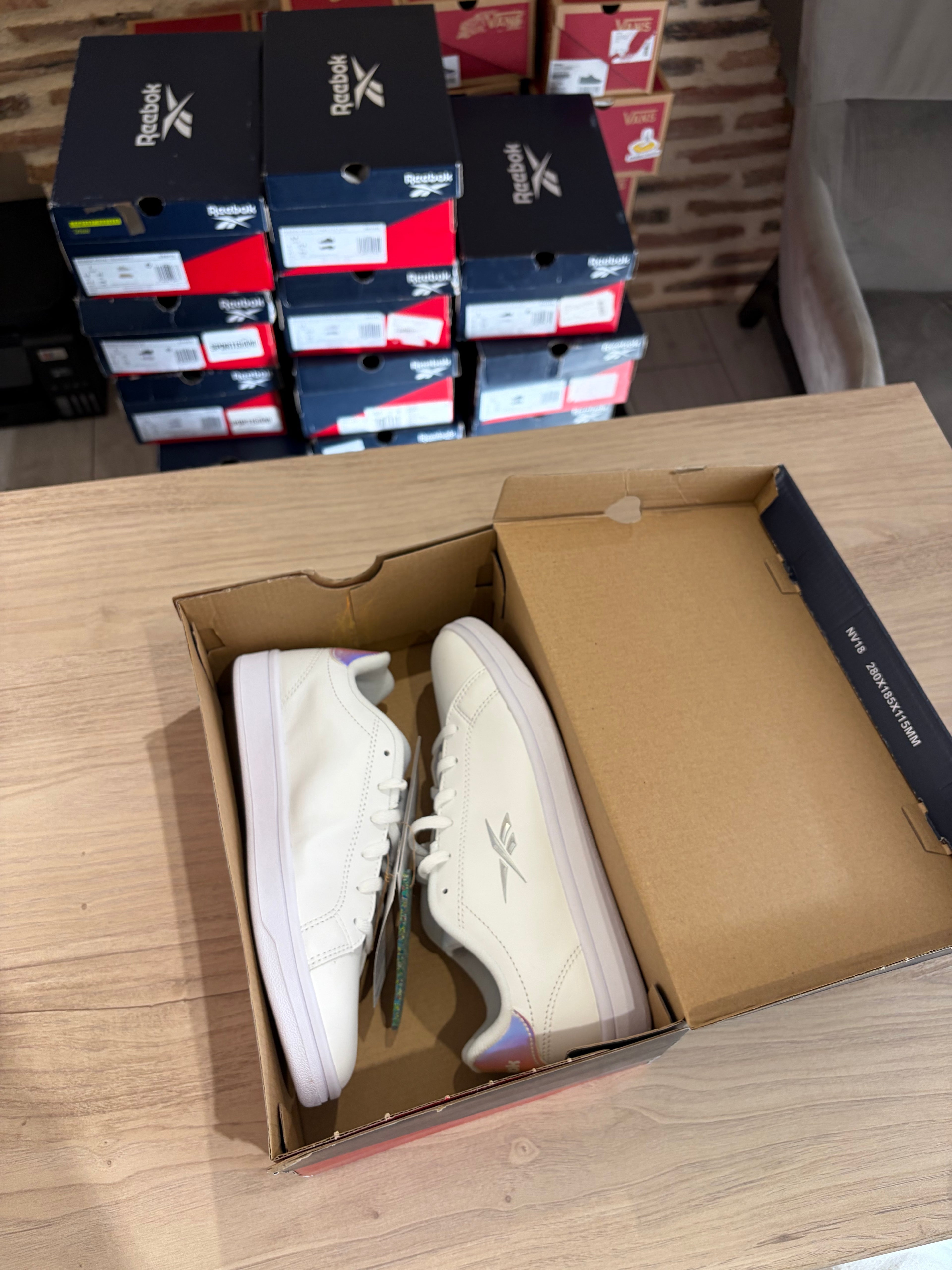 Reebok Royal Complete Sport H03399 Femme Blanches - Baskets Lifestyle Neuves - 37,5