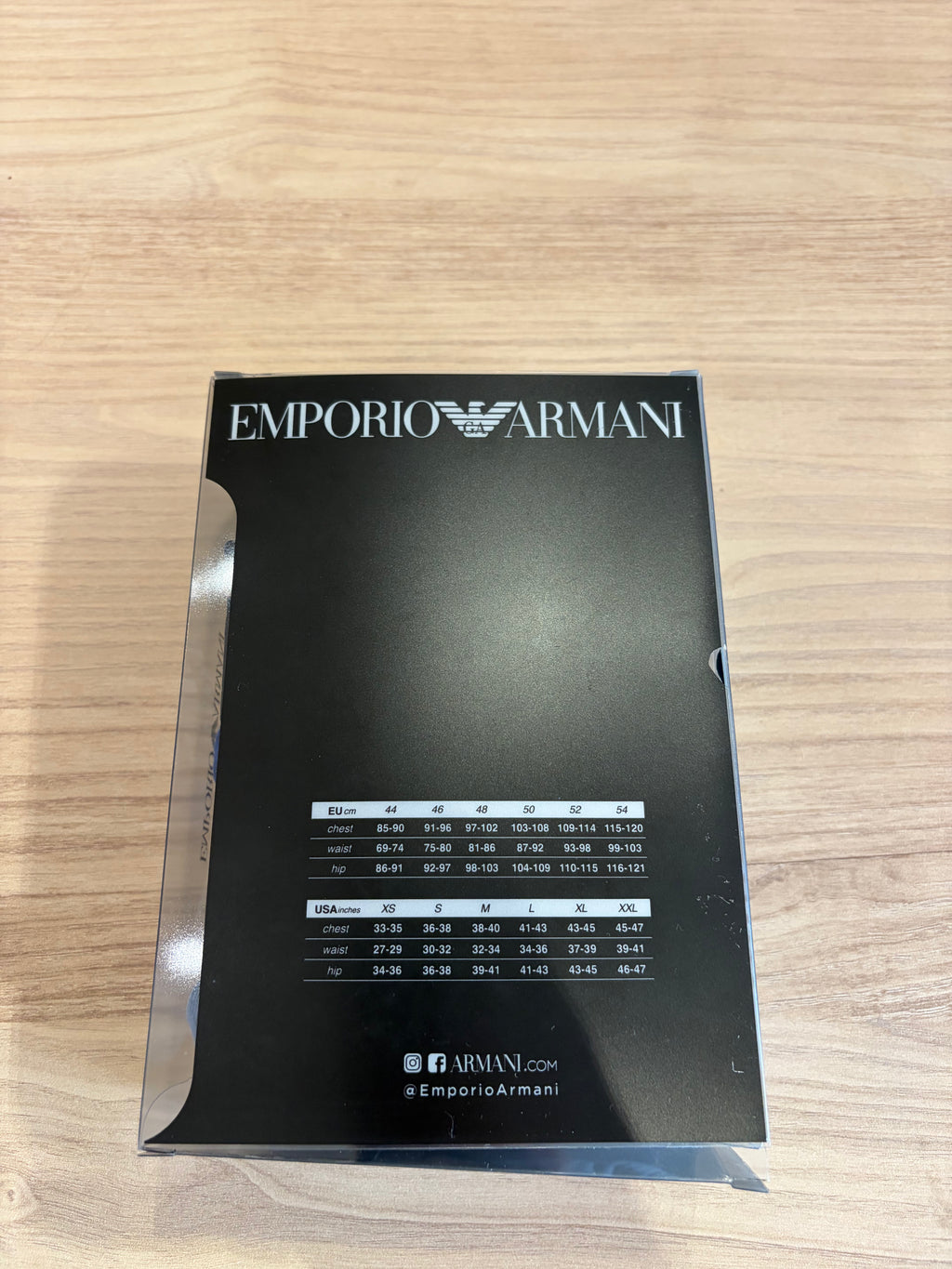 Emporio Armani 3 Pack Trunk Stretch Cotton Homme - Lot de 3 Boxers Coton - XL