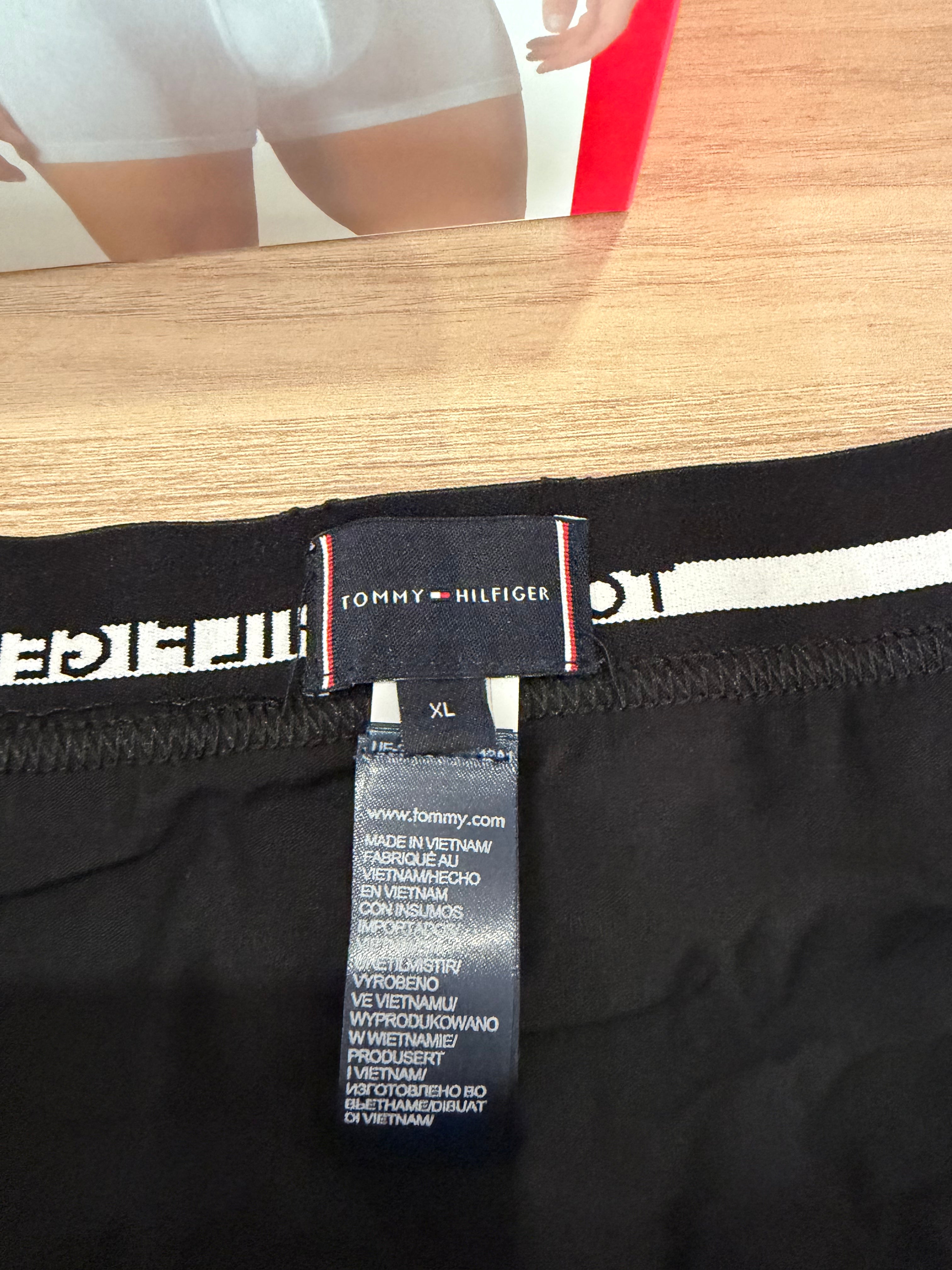 Tommy Hilfiger Premium Essentials - Lot de 3 boxers Trunk Noir/Gris chiné/Blanc - Taille XL