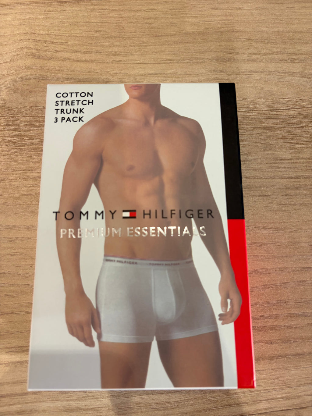 Tommy Hilfiger Premium Essentials - Lot de 3 boxers Trunk Noir - Taille XL