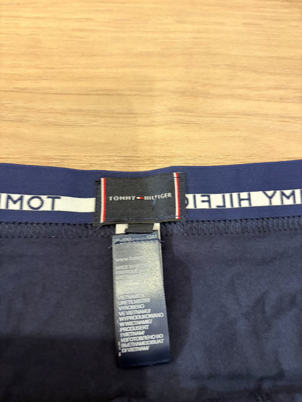 Tommy Hilfiger Premium Essentials - Lot de 3 boxers Trunk Bleu marine - Taille L