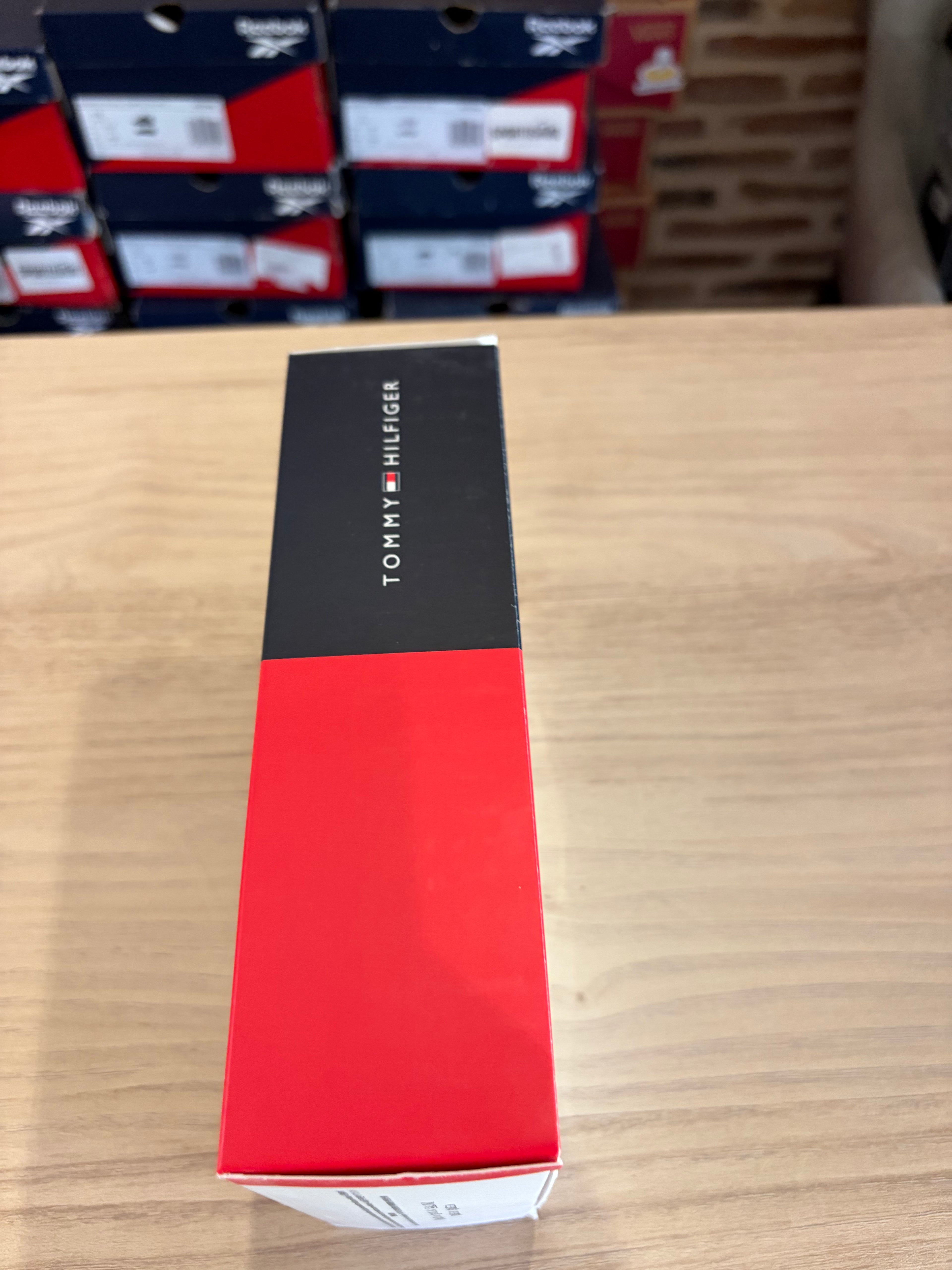 Tommy Hilfiger Premium Essentials - Lot de 3 boxers Trunk Noir/Gris chiné/Blanc - Taille L