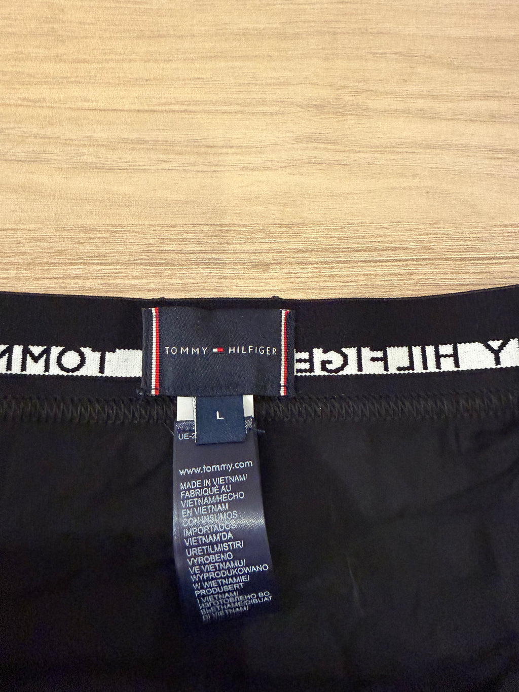 Tommy Hilfiger Premium Essentials - Lot de 3 boxers Trunk Noir - Taille L