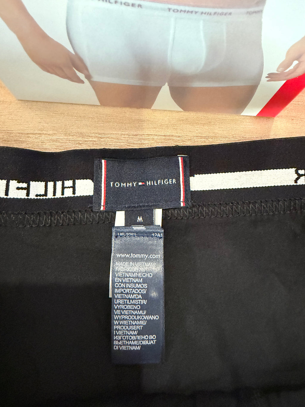Tommy Hilfiger Premium Essentials - Lot de 3 boxers Trunk Noir - Taille M