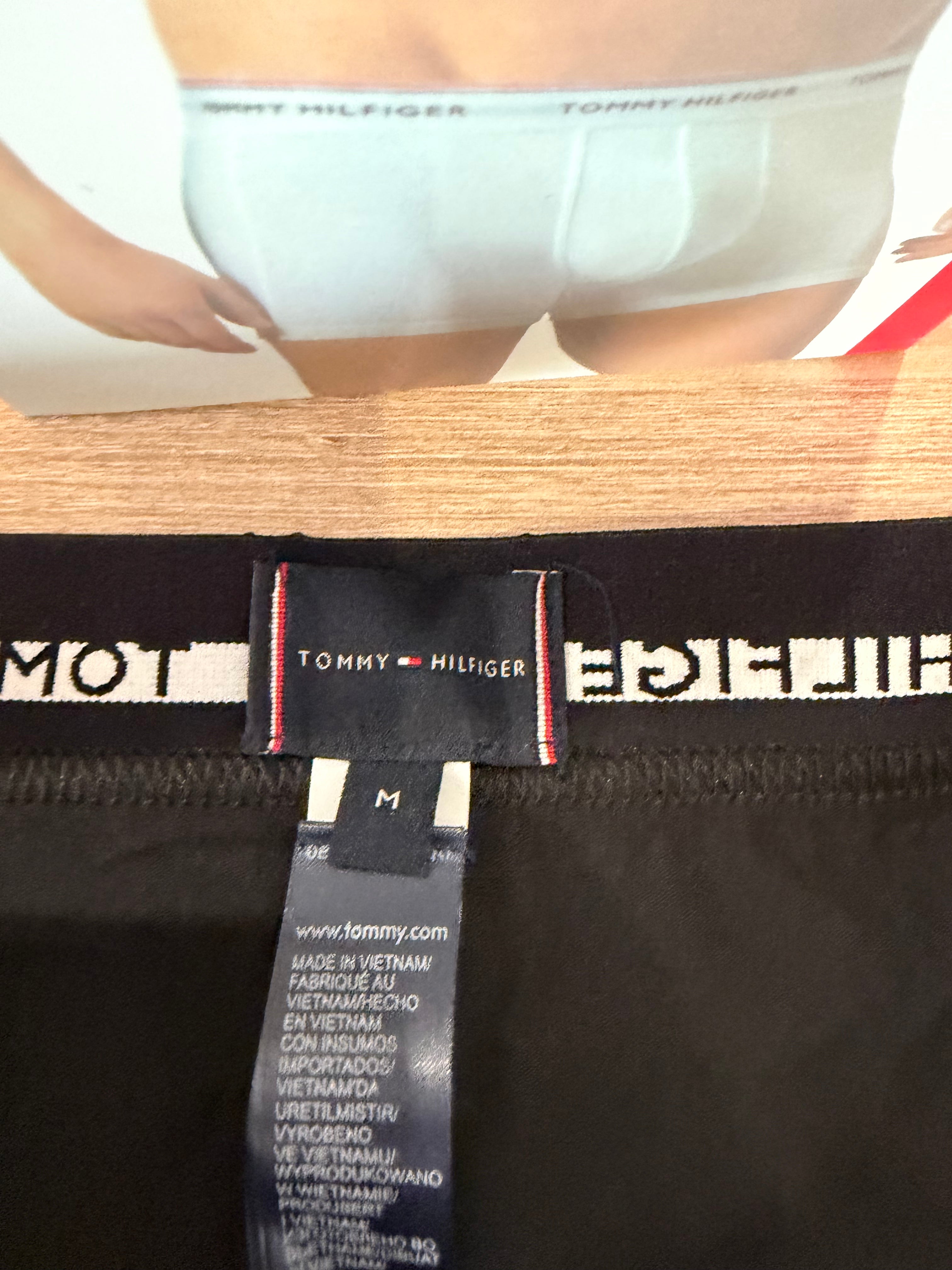 Tommy Hilfiger Premium Essentials - Lot de 3 boxers Trunk Noir/Gris chiné/Blanc - Taille M